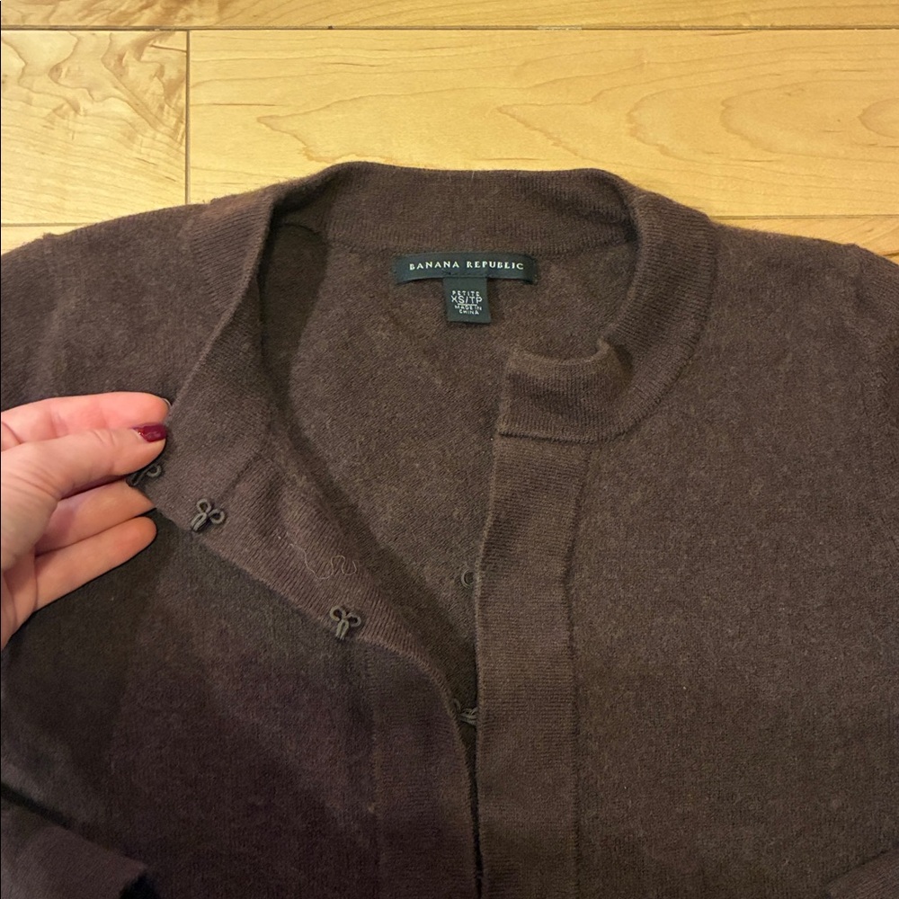 Banana Republic Dark Brown Women's Cardigan